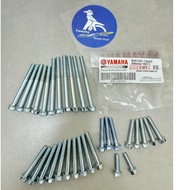 Yamaha 125 125z 125zr y125 y125z y125zr Engine Screw Cover Enjin Skru Full Set screw casing engine S