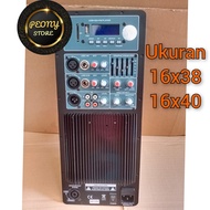 Mesin kit speaker aktif/power kit aktif Bluetooth ORI IMPORT 600-1000 watt 16x38 16x40 AUDIOSEVEN