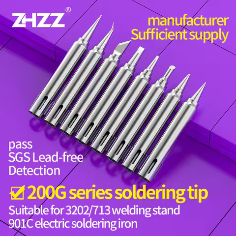 200G Soldering Iron tip 200G-4.2D 3.2D 3C B K welding head Compatible Quick 3202 soldering station K