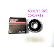 Ball Bearing​6301/15​ 2rs.size 15x37x12 153712 6301-15 For Motorcycles Bicycle​ ‍ ️ MITSU Brand Rear