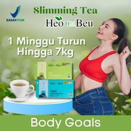 Heo Beu Diet Tea Slimming Tea Korea Slimming Tea Morning Night Appetite Retaining Weight Loss Slim S