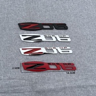 Z06 505HP logo for Chevrolet Chevy Corvette rear trunk emblem 3D metal badge side sticker Modificati