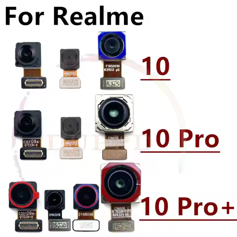 Rear Camera For Realme 10 Pro+ 10Pro RMX3630 Original Mian Back Front Selfie Camera Module Flex Cabl