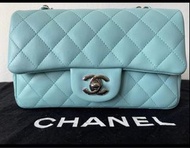 Chanel mini flap Tiffany Color CF20