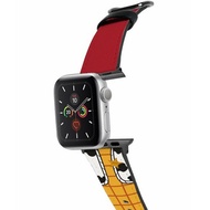 迪士尼彼思胡迪玩具總動員十字壓紋牛皮革Apple Watch真皮錶帶