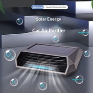 Car Air Purifier High-End Solar Parking Luminous Number Plate Ozone Deodorization Sterilization Car 