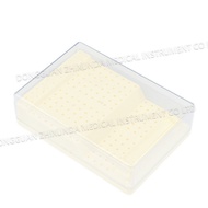 Ready Stock#牙科168孔长方形针盒 High Low Speed Needle Placement Box Disinfection Box Grinding Head Box Can B