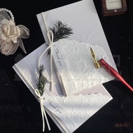 [Handmade Vow Card] Advanced Outdoor French Wedding Vow Book Bride Vow Card Host Hand Card Wedding V