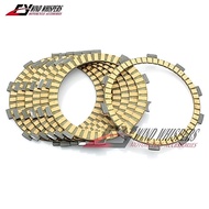 7XPCS Motorcycle Friction Clutch Discs plates Set For SUZUKI DR250 DR 250 RX Djebel 250XC RXGL DR-Z2