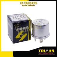 S-606 550 Turn Signal Flasher Relay Condenser 3 Pin 12V