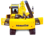 สติกเกอร์สำหรับรถขุด Komatsu PC200-8