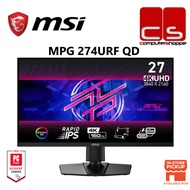 MSI MPG 274URF QD 27'' UHD 160HZ 0.05MS FREESYNC Rapid IPS Gaming Monitor