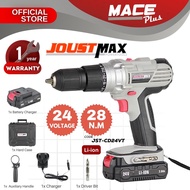 Joustmax JST-CD24VT 13mm Cordless Impact Drill Li-Ion 24V 2.0Ah Two Battery with 2 Gear Adjustment
