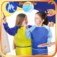 Kids Painting Apron Children's Painting Apron Art Smock Kids Waterproof Apron Waterproof Long Sleeve