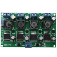 3A 4 Channels Multiple Switching Power Supply Module 3.3V 5V 12V ADJ Adjustable Output DC DC Step-Down Buck Converter Board