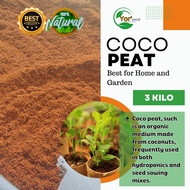 3 KILOGRAM COCOPEAT SCREENED AND PURE BEST FOR PLANTS pampataba ng Halaman