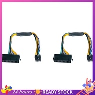【HOT SALE】 2X 24 Pin to 8 Pin ATX PSU Power Adapter Cable   3020 7020 9020  T1700 12-Inch(30cm)