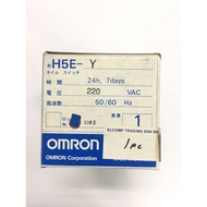 OMRON TIMER H5E-Y 24h 7 days AC220