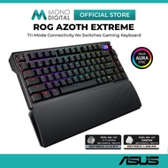 ASUS ROG AZOTH EXTREME GAMING KEYBOARD M702 WITH HOT-SWAPPABLE ROG NX SWITCHES, FULL COLOR OLED TOUC
