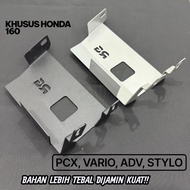 MESIN REAL COVER STRONG THICK IRON RG BRAND Engine Cover Lower Engine Protector ADV 160 PCX 160 VARI