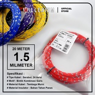 Kabel Roll Astra / Audio / Body / Mobil 1.5Mm X 20M Kabel Bintik