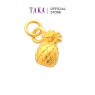 FC1 TAKA Jewellery 999 Pure Gold Mini Pineapple Pendant