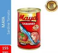 Maya Sardines in Tomato Sauce - Kaleng Besar 425g/155g - Ikan Tuna Rendang Bakso