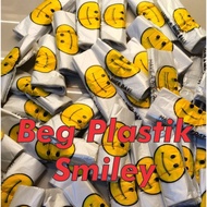 Smile Plastic Bag Transparent Smiley Plastik Bag Beg Plastik Clear Bag Plastik Packing Commercial