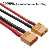 GOODV XT60 Connector Plug Hot 12 AWG/14 AWG Wires High Quality Female / male