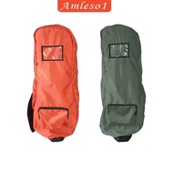[Amleso1] Golf Bag Rain Cover Golf Bag Raincoat Rain Hood Water Resistant Pouch Club Cases Rain Protection Cover for Practice