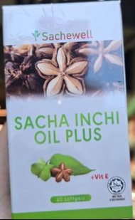 SACHA INCHI OIL PLUS 印加果油、維生素E 瘦身去油60粒軟膠囊