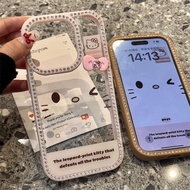 Ins Cartoon Cute Bow Hello Kitty Suitable for iPhoneiPhone16promax Apple 15 Phone Case 14 New 13/12/
