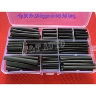 Hộp 200 đến 220 ống gen co nhiệt chất lượng cao gồm nhiều kích thước khác nhau.