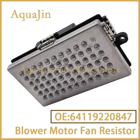 64119220847 Blower Motor Regulator Resistor For BMW 5 6 7 Series M5 M6 F10 F11 F01 F02 F03 F04 Auto 