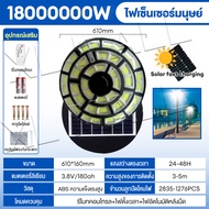 รับประกันคุณภาพ 30 ปี ไฟโซล่าเซล ไฟUFO Solar Light ไฟถนนLED แบตเตอรี่โซล่าเซลล์ ไฟแสงอาทิตย์ แสงสีขา