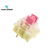 TTC gold pink V2 Dukharo MO-green Gateron Mechanical keyboard switch G66/G96/G80 cap yellow/pro silv