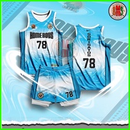 ✼ ✽ ◇ CUSTOMIZED JERSEY (HOMEBOYS) (CUSTOM JERSEY NAME/SURNAME/NUMBER) | FULL SUBLIMATION | NBA CUT