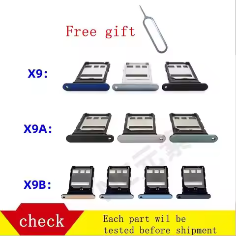SIM Card Tray:Replacement for Huawei Honor X9 X9A X9B RMO-NX1 ALI-NX1 -Quality Perfect Fit Sim Card 