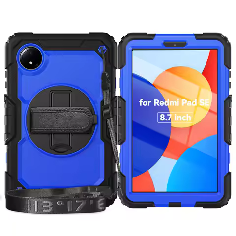 Funda For Xiaomi Redmi Pad SE 8.7 4G Cover Funda for redmi pad se 8.7inch 4g Tablet Case 360 Folding