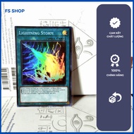 [FS Yugioh] Genuine Yugioh Lightning Storm Card