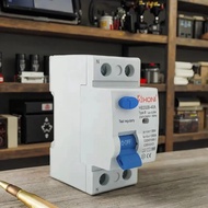 New HONI HB202B-40A 2P 40A 30mA 10KA TYPE B RCCB, Red Copper Fitting Residual Current Circuit Breake