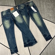 MEN'S JEANS PB QJ013 LIGHT SCRATCHED, EASY TO MATCH GU AE BOY STREET STANDARD