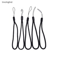 tinchighid 5x Black Nylon Wrist Strap Lanyard for Camera Cell Phone iPod USB mp3 mp4 Nice
