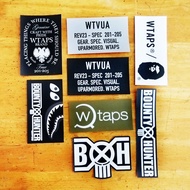Bounty Hunter, Wtaps 3M vinyl Sticker