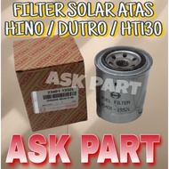 FUEL FILTER SARINGAN SOLAR ATAS HINO DUTRO RINO NEW HT HT130 LOHAN FM 260 23401-1332