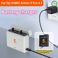 DJI Osmo Action 5 pro Battery charger For Action 5Pro/4/3 Battery charging case Accessories