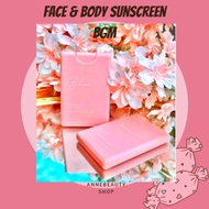 Body & Face Sunscreen by BGM / Whitening Sunscreen Bihan / Lotion Whitening BGM Body Sunscreen