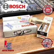 (4pcs) 100% Original BOSCH SPARK PLUG SAGA ISWARA 12V SATRIA WIRA 1.3 1.5 F6TC (W8DC)