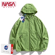 NASA WTAPS Flagship Store Sun Protection Clothing Jacket Men 2023 Summer Couple Loose Leather Ultra-