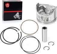 357cc ENGINE Top End Rebuild Kit Piston & RINGS For YAMAHA 4 Cycle GOLF CART MOTOR G21 G22 G23 G27 G